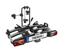 Eufab | Fahrradträger Anhängerkupplung abklappbar für 3 Fahrräder Premium III