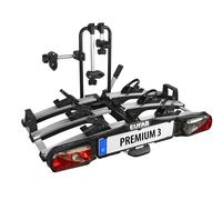 Eufab | Fahrradträger Anhängerkupplung abklappbar für 3 Fahrräder Premium III