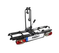 Eufab | Fahrradträger Anhängerkupplung klappbar für 2 Fahrräder Poker-F