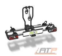 EUFAB FAHRRADTRÄGER ProBC2 FÜR 2 FAHRRÄDER HECKTRÄGER AHK KLAPPBAR