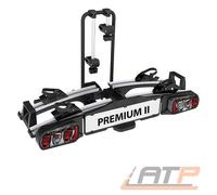 EUFAB PREMIUM II FAHRRADHECKTRÄGER 2 RÄDER E-BIKE AHK FAHRRADTRÄGER