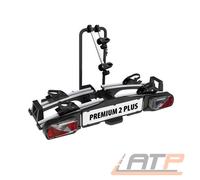 EUFAB PREMIUM II PLUS FAHRRADTRÄGER HECKTRÄGER AHK E-BIKE T5 VAN 2 RÄDER 60KG