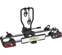 EUFAB PROBC2+ Fahrradträger Anhängerkupplung für 2 Fahrräder E-Bike geeignet schwarz/silber