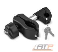 EUFAB RAHMENHALTER ABNEHMBAR KURZ Ø 25+30 MM