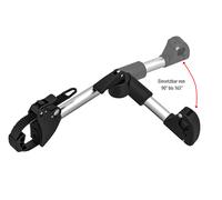 EUFAB Rahmenhalter Verstellbarer Strap-Halter 40 cm für 3. Fahrrad 11248