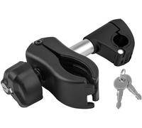 EUFAB Rahmenhalter abnehmbar kurz Ø 25+30mm für 2. Fahrrad 11629