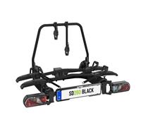 EUFAB SD260 Fahrradträger black ausziehbar für 2 Räder Hecktüren Version 2026