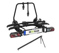 EUFAB SD260 Fahrradträger black für 2 Räder Hecktüren 11619 inkl. Rampe