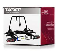 Fahrradträger LAS SD260 black ausziehbar für 2 Räder Hecktüren 11619