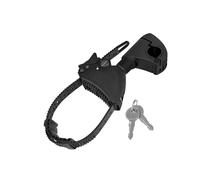 EUFAB Strap-Rahmenhalter, kurz, abnehmbar, schwarz