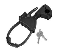 EUFAB Strap-Rahmenhalter, kurz, abnehmbar, schwarz
