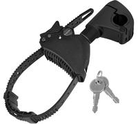 EUFAB Strap-Rahmenhalter, kurz, abnehmbar, schwarz