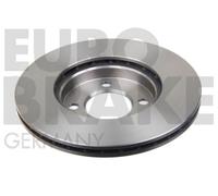 EUROBRAKE 2x Bremsscheibe Ø 256 belüftet für VW Golf III 1.8 1.6 5815209934