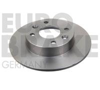 EUROBRAKE 2x Bremsscheibe Ø238mm Voll für Renault Twingo I 1.2 Super 5 1.1
