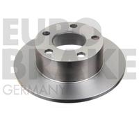 Eurobrake Bremsscheibe Hinterachse voll [Hersteller-Nr. 5815204744] für VW, Audi, Skoda