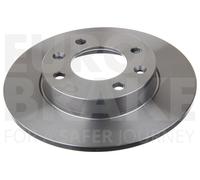 EUROBRAKE 2x Bremsscheibe Ø247mm Voll für Peugeot 307 1.6 16V 1.4 5815203722