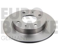 EUROBRAKE 2x Bremsscheibe Ø250mm Voll für Mitsubishi Colt VI 1.3 1.1 5815203036