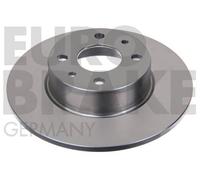 EUROBRAKE 2x Bremsscheibe Ø251mm Voll für Fiat Bravo II 1.4 T-Jet Stilo