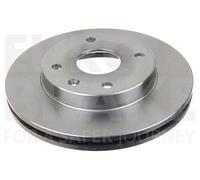 EUROBRAKE 2x Bremsscheibe Ø256mm belüftet für Daewoo Rezzo 2.0 1.6 Evanda