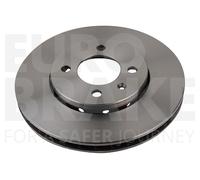 EUROBRAKE 2x Bremsscheibe Ø256mm belüftet für VW UP 1.0 UP 58152047157