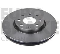 EUROBRAKE 2x Bremsscheibe Ø257 belüftet für Opel Corsa D 1.2 1.4 Adam 5815202348