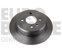 EUROBRAKE 2x Bremsscheibe Ø258mm Voll für BMW 3er Cabriolet 320i 318i 5815201510