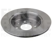 EUROBRAKE 2x Bremsscheibe Ø260mm Voll für Honda Civic VII Hatchback 1.4iS 1.6i