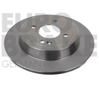 EUROBRAKE 2x Bremsscheibe Ø262mm Voll für Hyundai i20 1.2 1.4 5815203539