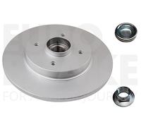 EUROBRAKE 2x Bremsscheibe Ø268mm Voll für Citroën Berlingo 1.6 HDi 90 5815311951
