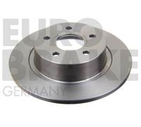 EUROBRAKE 2x Bremsscheibe Ø278mm Voll für Ford Transit Connect 1.8 Di Tourneo
