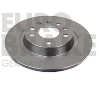 Eurobrake Bremsscheibe Hinterachse VOLL [Hersteller-Nr. 5815203646] für Saab, Fiat, Vauxhall, Citroën, Opel