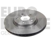 EUROBRAKE 2x Bremsscheibe Ø280mm belüftet für Chrysler PT Cruiser 2.0 2.2 CRD