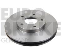 EUROBRAKE 2x Bremsscheibe Ø280mm belüftet für Nissan Almera Tino 1.8 2.0 X-Trail