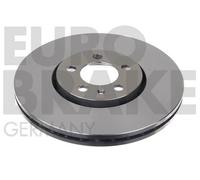 EUROBRAKE 2x Bremsscheibe Ø288mm belüftet für VW Polo 1.2 TSI Bora 5815204760