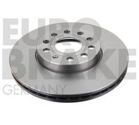 EUROBRAKE 2x Bremsscheibe Ø288mm belüftet für VW Touran 2.0 TDI 16V 1.9 Golf VI