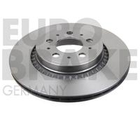 EUROBRAKE 2x Bremsscheibe Ø308mm belüftet für Volvo XC90 I D5 AWD D3/D5