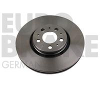 EUROBRAKE 2x Bremsscheibe Ø316mm belüftet für Volvo XC90 I D5 AWD D3/D5 S60