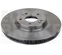 EUROBRAKE 2x Bremsscheibe Ø321mm belüftet für KIA Sorento III 2.2 CRDi 4WD