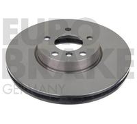 EUROBRAKE 2x Bremsscheibe Ø332mm belüftet für BMW X5 xDrive30d xDrive25d X6