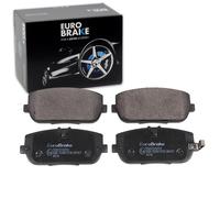EUROBRAKE BREMSBELÄGE SATZ HINTERACHSE PASSEND FÜR ABARTH 124 FIAT 124 MAZDA