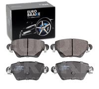 EUROBRAKE BREMSBELÄGE SATZ HINTERACHSE PASSEND FÜR FORD MONDEO JAGUAR X-TYPE