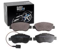EUROBRAKE BREMSBELÄGE SATZ VORDERACHSE PASSEND FÜR FIAT 500 PANDA FORD KA