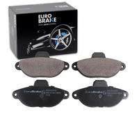 EUROBRAKE BREMSBELÄGE SATZ VORDERACHSE PASSEND FÜR FIAT PANDA PUNTO SEICENTO