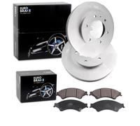 Eurobrake Bremsscheiben 302mm + Beläge Vorne Passend Für Ford Ranger Bremsscheibe: Ford: 1742318 Ford: 1763037 Ford: Ab311125ab Ford: Ab311125ac Fo
