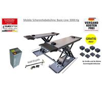 Eurolifter Mobile Scherenhebebühne Kurzhub Bühne Hebebühne Reifendienst 3000kg