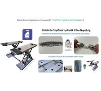 Eurolifter Reifendienst Mobile Scherenhebebühne Kurzhub Bühne Hebebühne 2800kg