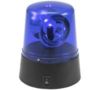 EUROLITE LED Mini-Polizeilicht blau USB/Batterie