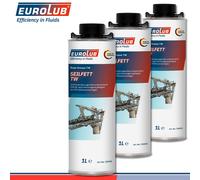 EuroLub 3 x 1 l Seilfett TW Hohlraumversiegler Sprühfett Fettspray