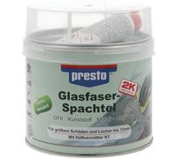 European Aerosols 2K-Glasfaserspachtel prestolith ext.grau-grün.Härter rot 1000g Dose PRESTO, Menge 6 Stk (15,42 € pro 1 Stück)
