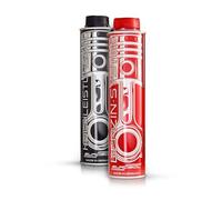 Eurosol Benzin Power-Boost 2X 400 ml: Benzin Additiv, Hochleistungsöl Additiv, Systemreiniger Benzin, Motoröl Additiv, Katalysator Reiniger Benzin & Einspritzdüsen Reiniger